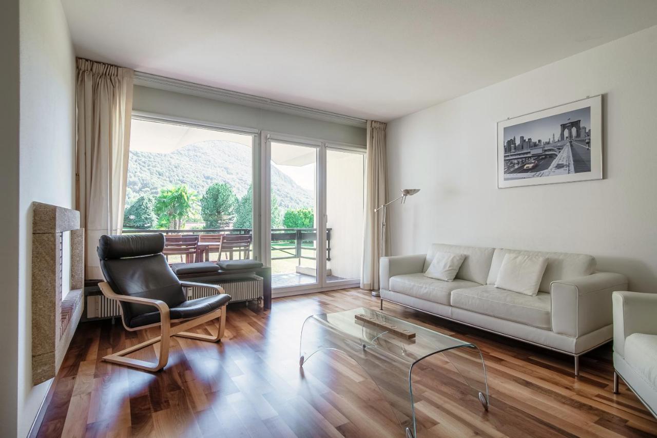 Cadro Garden By Quokka 360 - Flat With Garden View Lejlighed Lugano Eksteriør billede