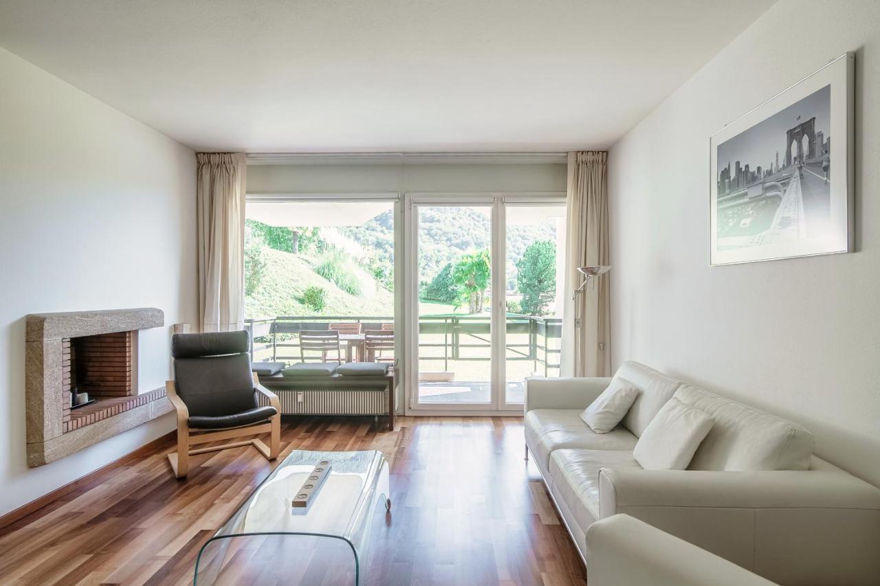 Cadro Garden By Quokka 360 - Flat With Garden View Lejlighed Lugano Eksteriør billede